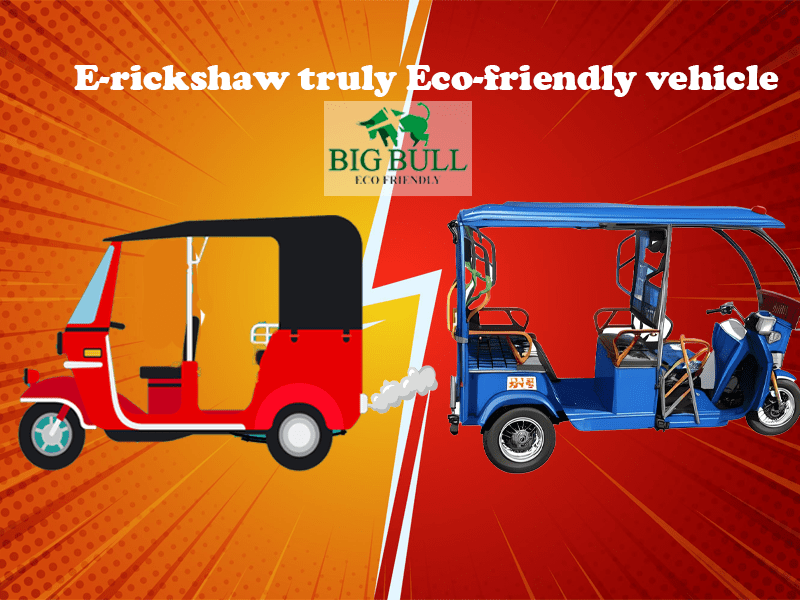 Read more about the article Is the e-rickshaw truly eco-friendly vehicle?