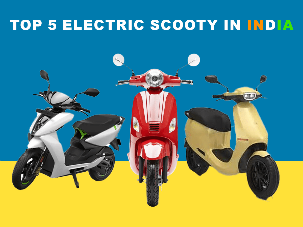 You are currently viewing Top 5 Electric Scooter Companies in India